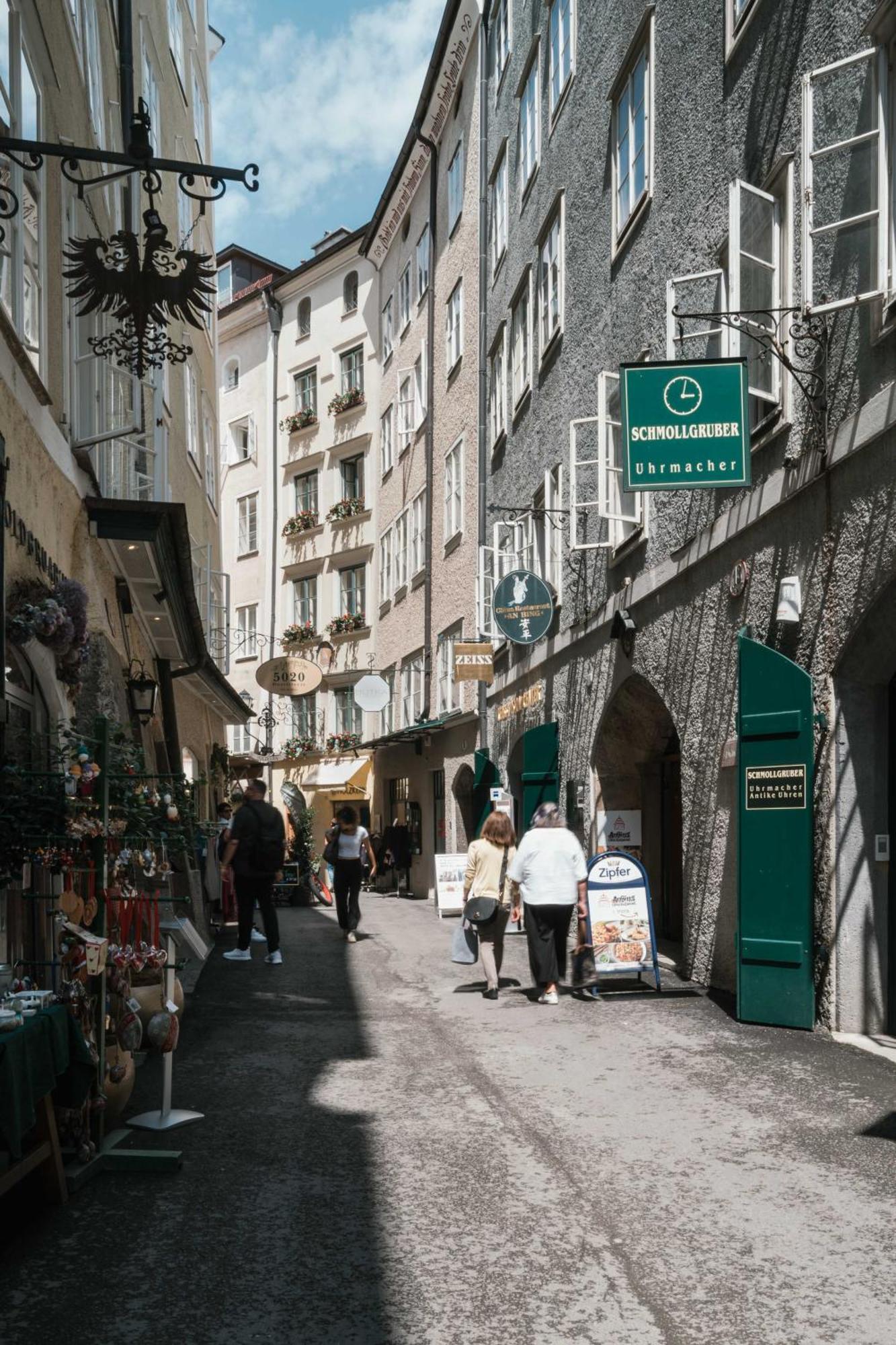 Altstadt-App. Domblick! Salzburg Exterior photo
